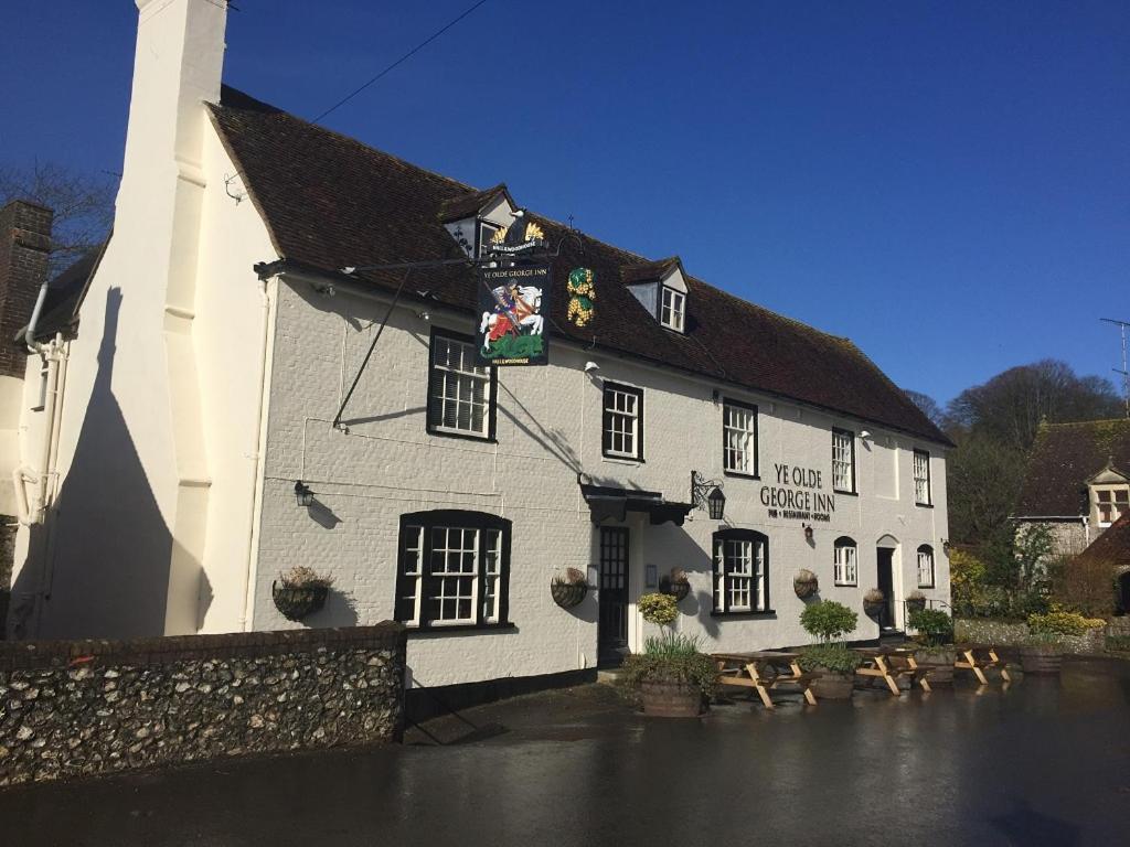 Ye Olde George Inn - Badger Pubs Privett Exterior photo